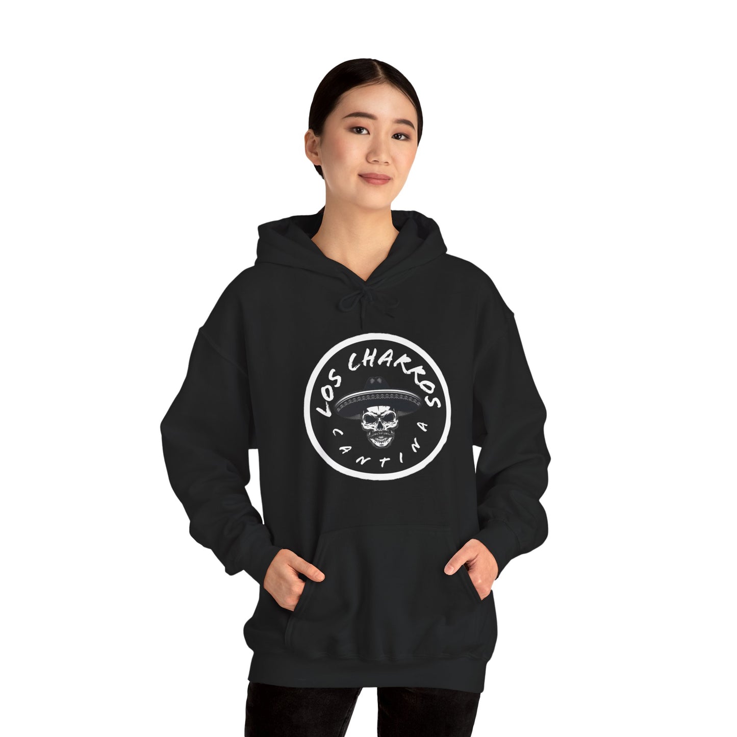 Los Charros Cantina Circle Emblem Hoodie
