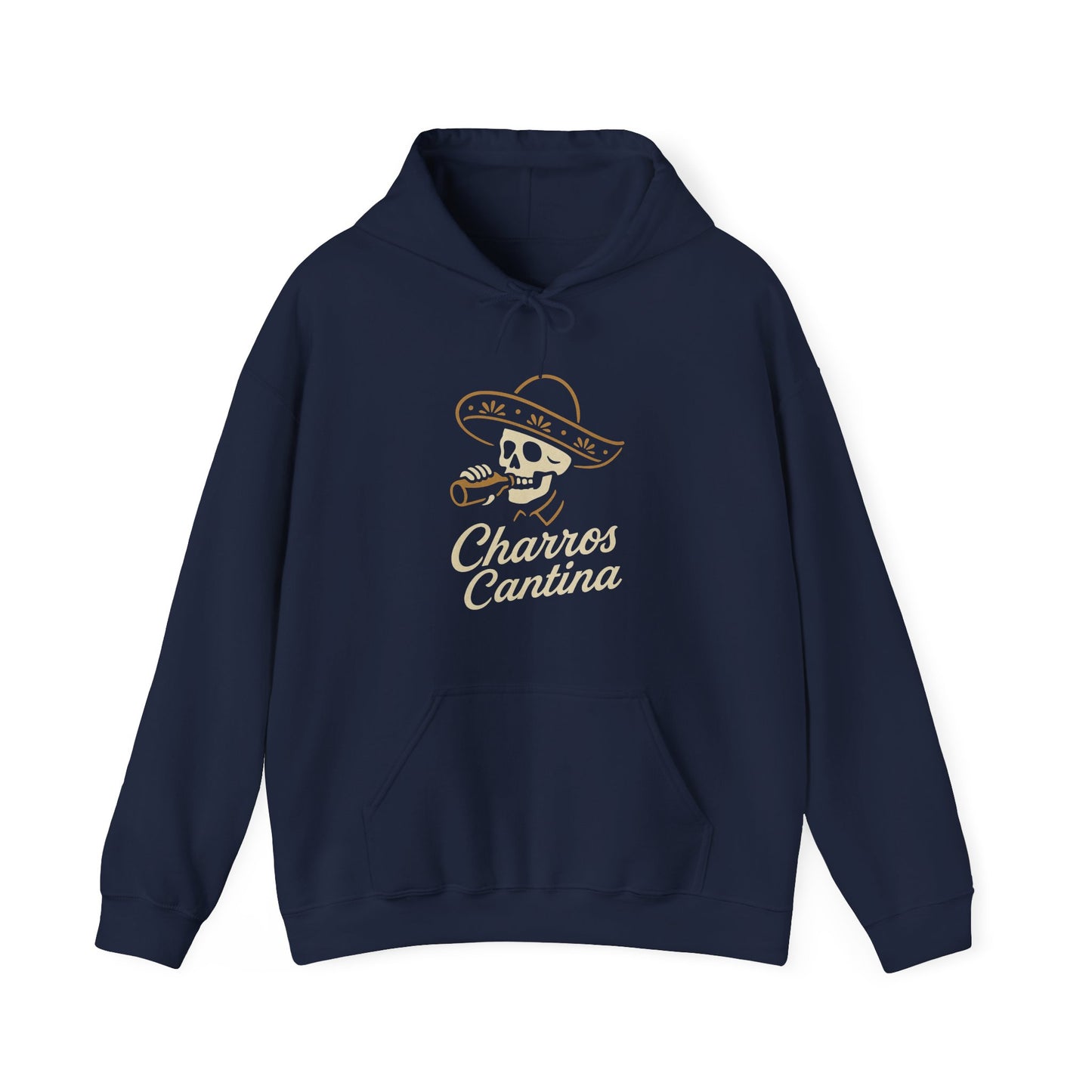 Charros Cantina Signature Skull Hoodie