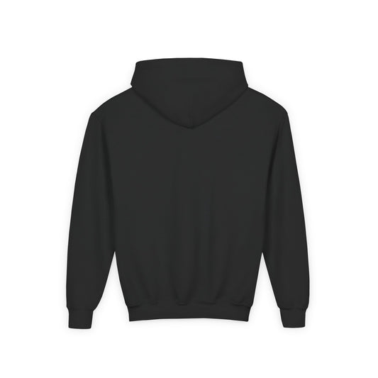 Youth Heavy Blend Hooded Sweatshirt with Vintage Los Charros