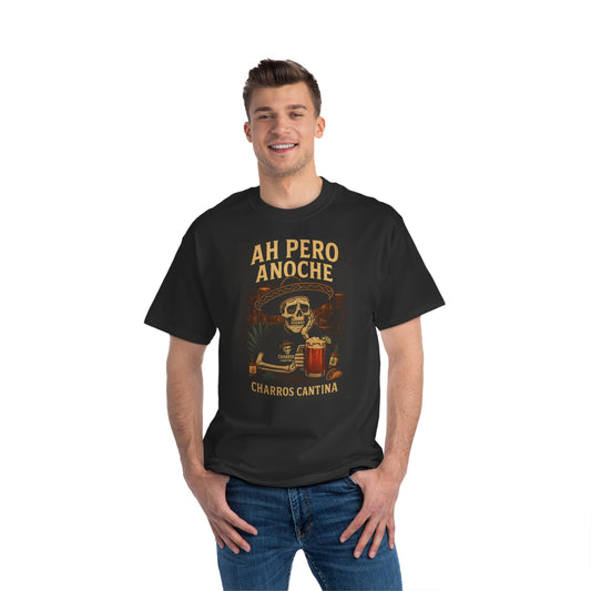 "Ah Pero Anoche" Tee – by Charros Cantina