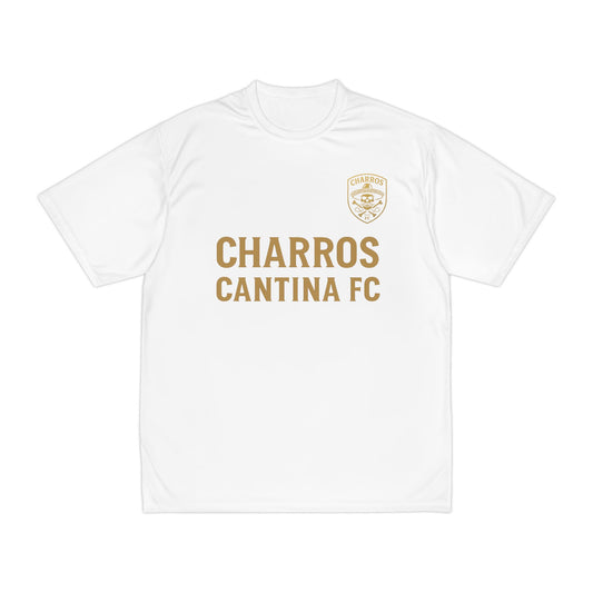 Men's Performance Sports T-Shirt, Athletic Tee, Fitness Shirt, Soccer Jersey, Workout Gear, Charros Cantina FC Apparel