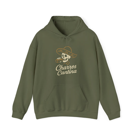 Charros Cantina Signature Skull Hoodie