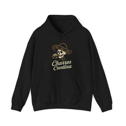 Charros Cantina Signature Skull Hoodie